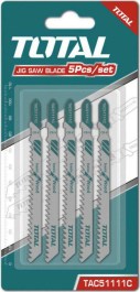 TOTAL JIG SAW BLADE FOR WOOD 100MM TAC51111C TOTAL ΜΑΧΑΙΡΙΑ ΣΕΓΑΣ ΞΥΛΟΥ 100MM TAC51111C